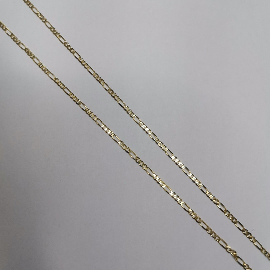 CADENAS CARTIER 3 1 AMARILLA ORO 14K 5.4 (NUEVO)