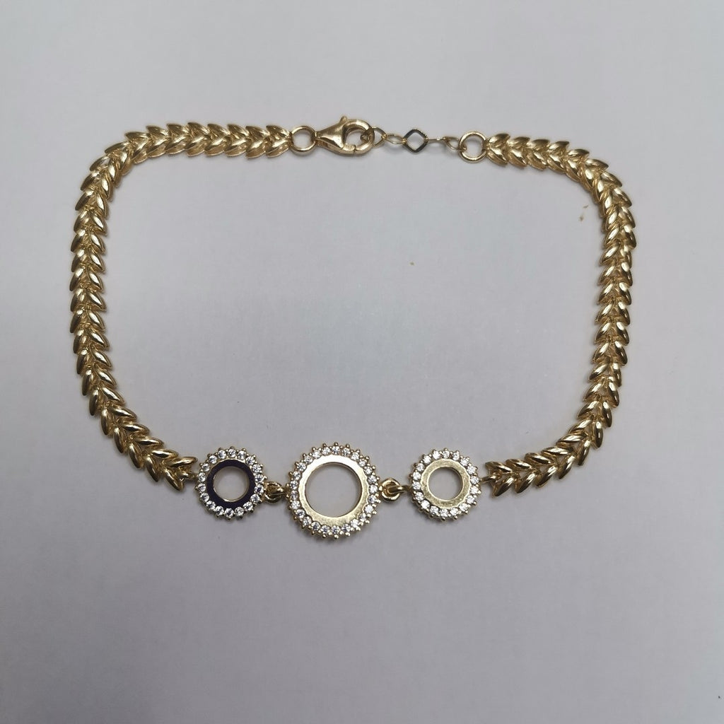 PULSERAS DAMA ORO 14K 4.7 (NUEVO)