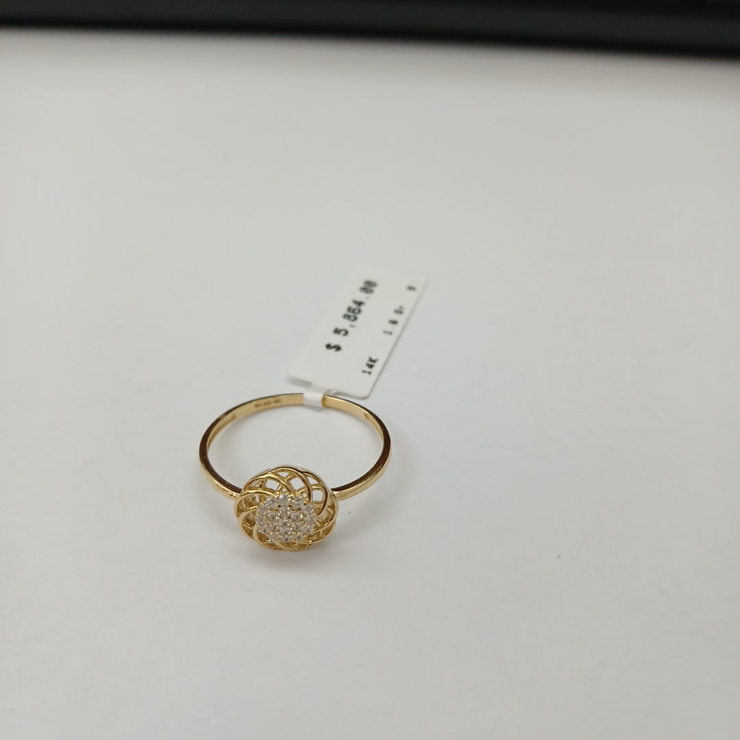 ANILLOS DAMA ORO 14K 1.6 (NUEVO)