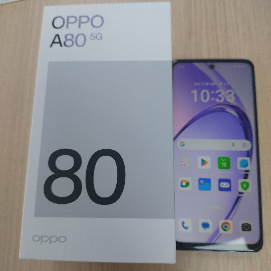 CELULAR OPPO  A80 5G CPH2639 (2024) 256 GB 8 GB RAM (SEMINUEVO)