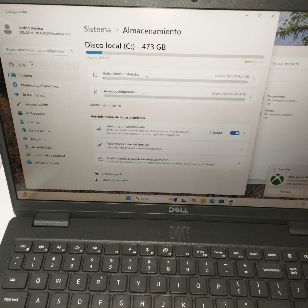LAPTOP DELL LATITUDE 3520 (2022) 512 GB SSD 16 GB RAM (SEMINUEVO)