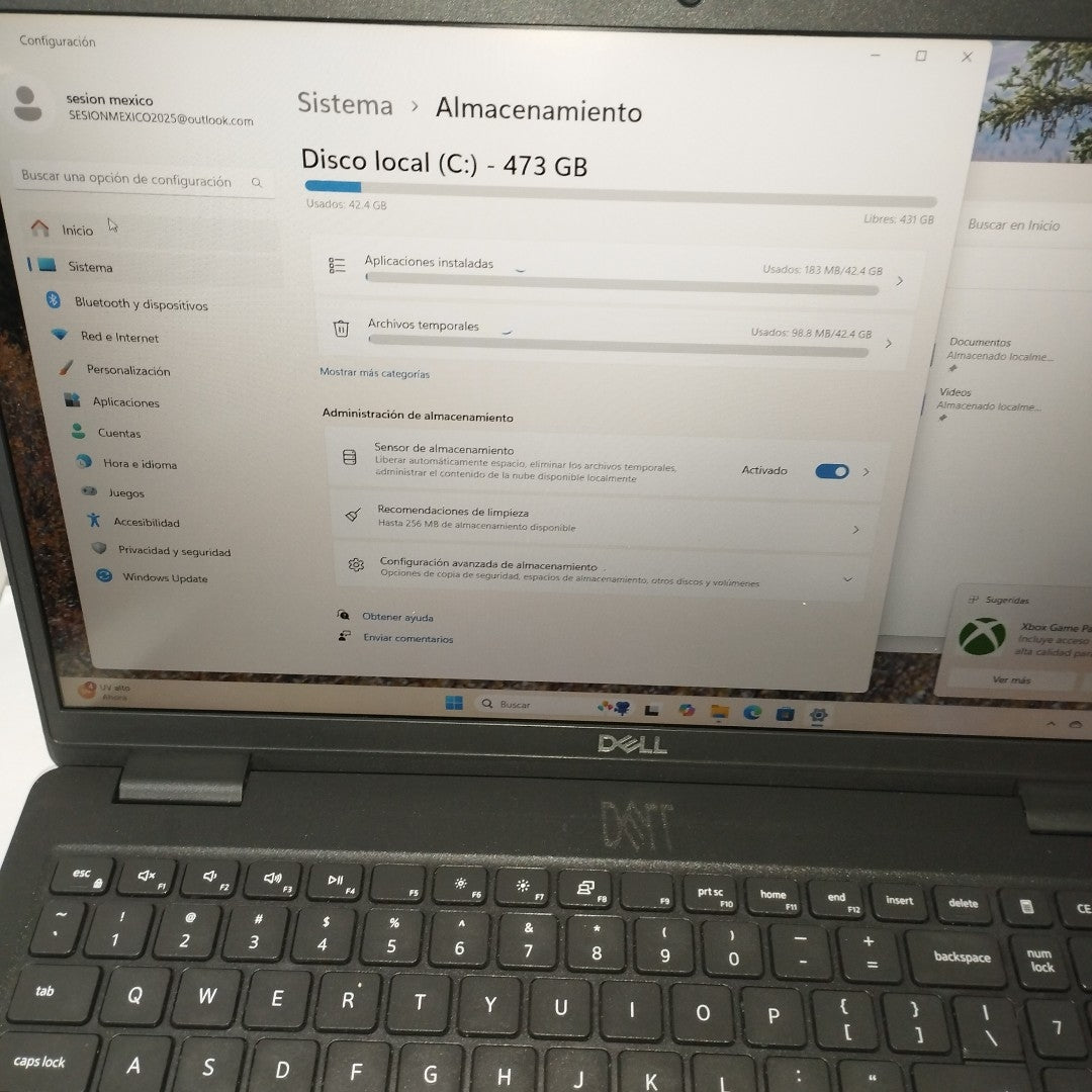 LAPTOP DELL LATITUDE 3520 (2022) 512 GB SSD 16 GB RAM (SEMINUEVO)