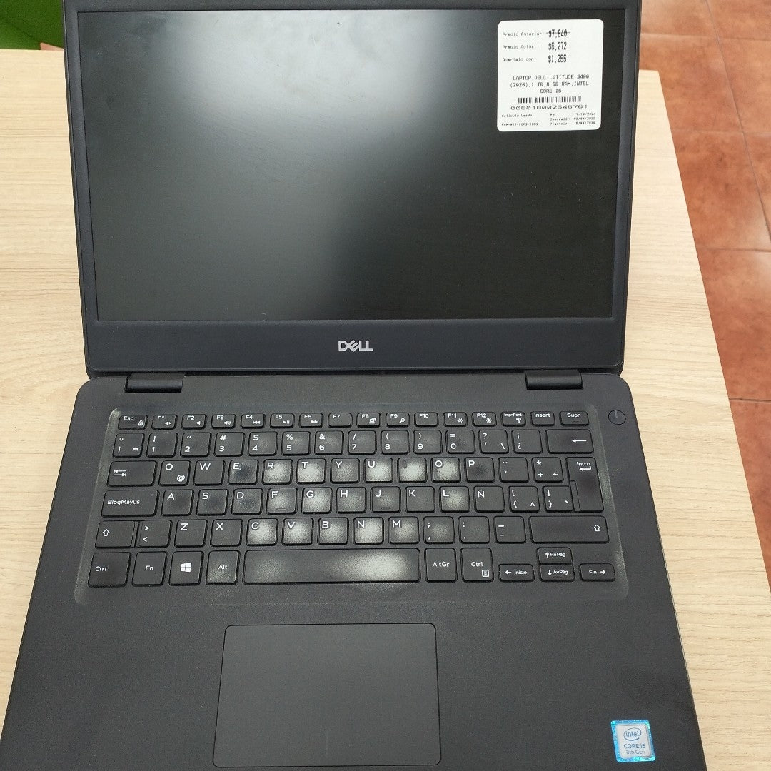 LAPTOP DELL LATITUDE 3400 (2020) 1 TB 8 GB RAM (SEMINUEVO)