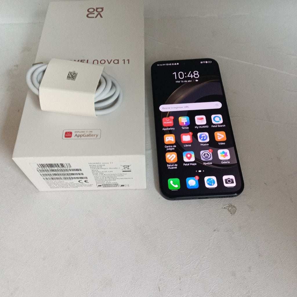 CELULAR HUAWEI NOVA 11 FOA-LX9 (2023) 256 GB 8 GB RAM (SEMINUEVO)