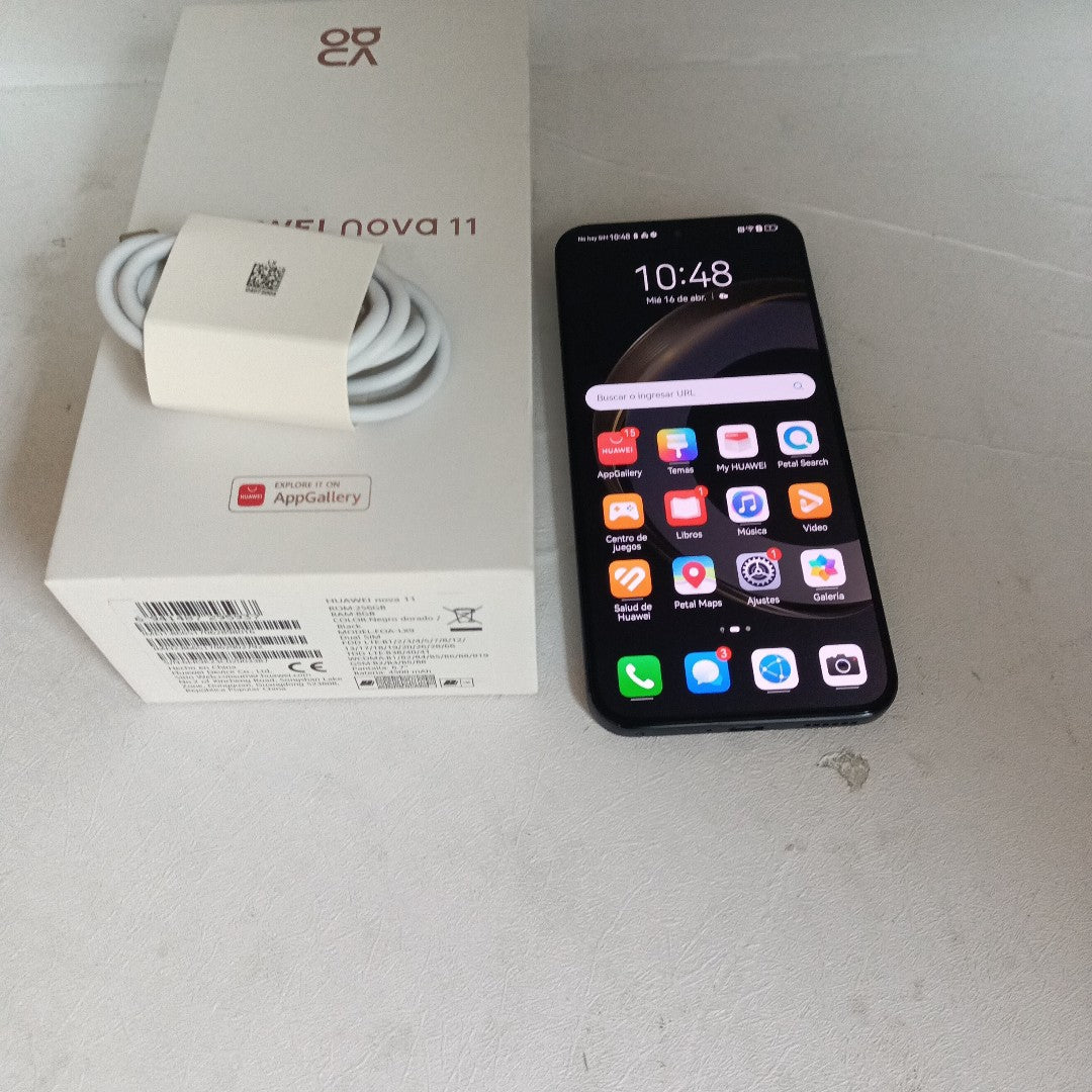 CELULAR HUAWEI NOVA 11 FOA-LX9 (2023) 256 GB 8 GB RAM (SEMINUEVO)