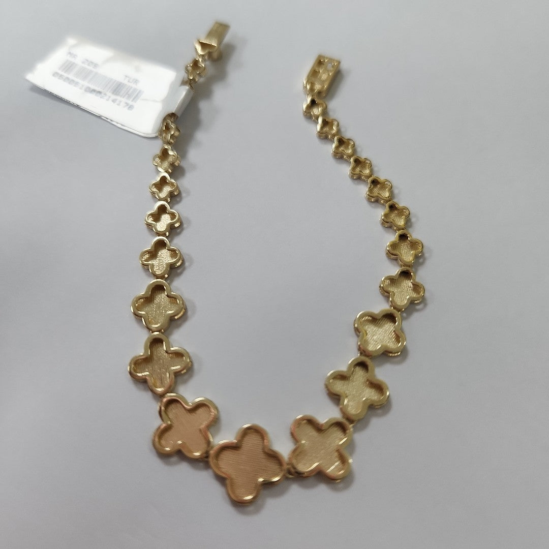 PULSERAS DAMA ORO 14K 5.6 (NUEVO)