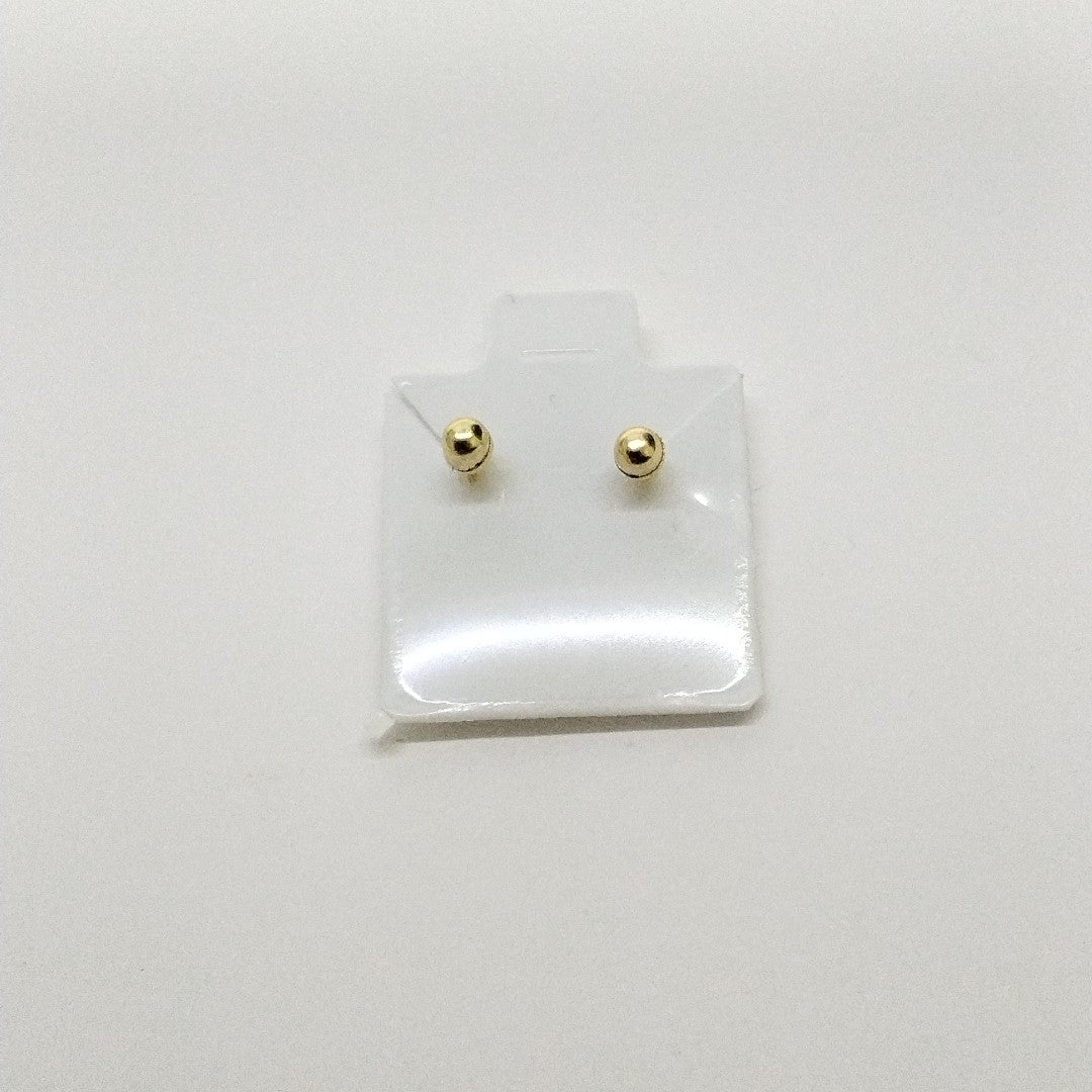 BROQUELES ORO 14K 1 (NUEVO)