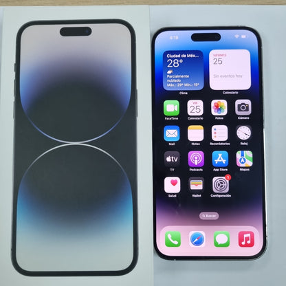 CELULAR APPLE IPHONE 14 PRO MAX A2893 256 GB 6 GB RAM (SEMINUEVO)