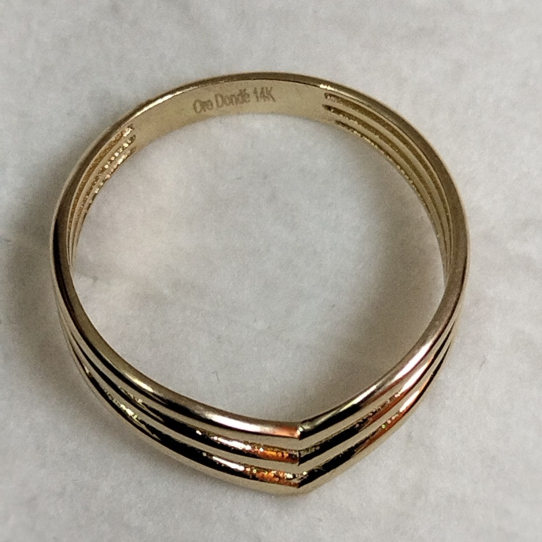ANILLOS DAMA ORO 14K 2 (NUEVO)