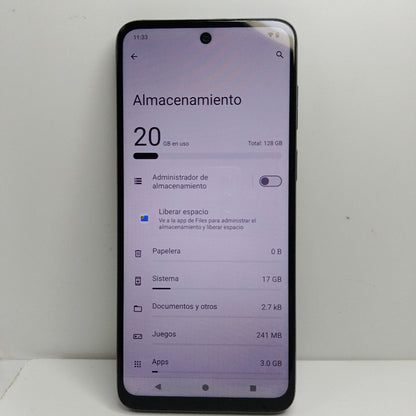 CELULAR MOTOROLA MOTO G13 XT2331-1 (2023) 128 GB 4 GB RAM (SEMINUEVO)