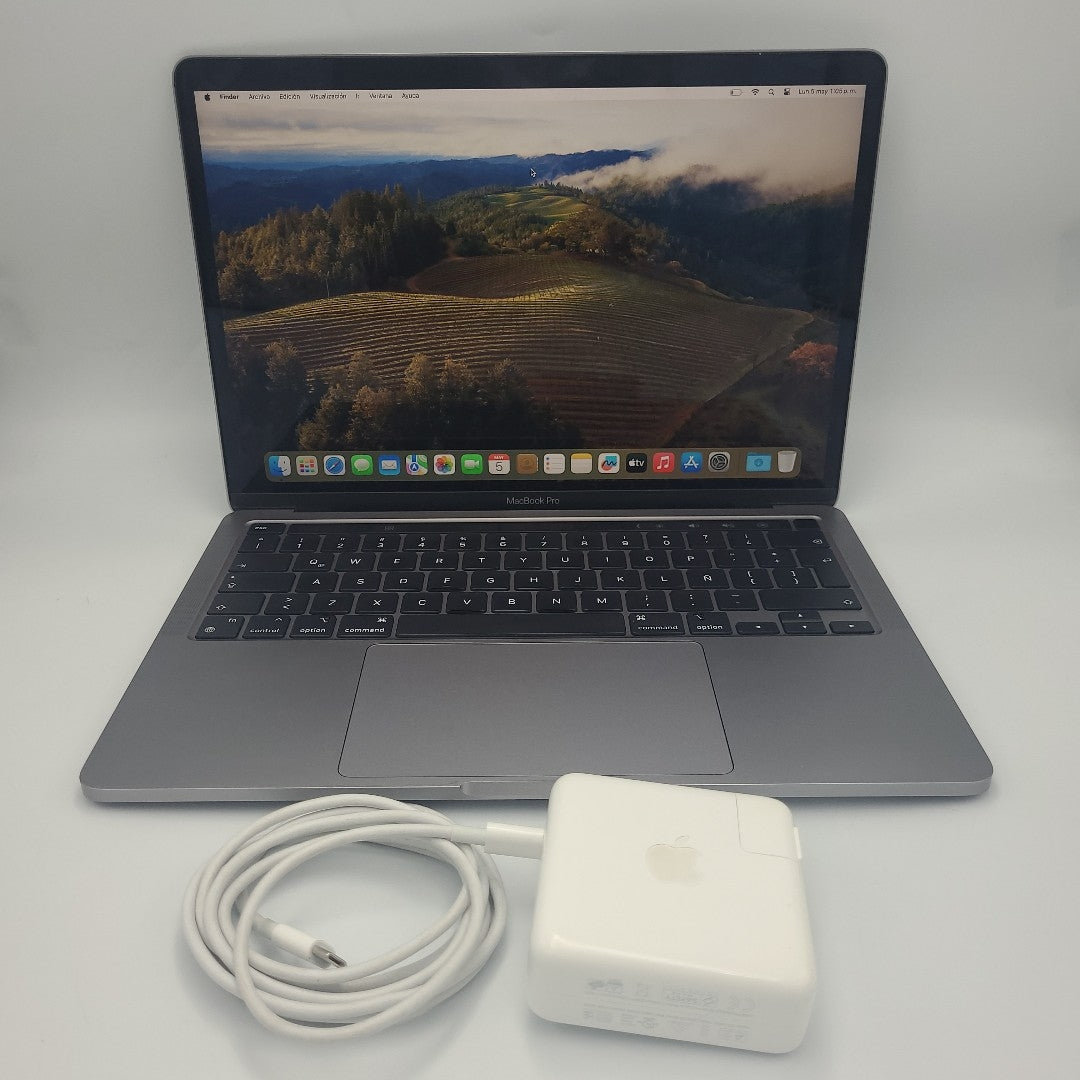 LAPTOP APPLE MACBOOK PRO 13" 2022 3.49 A2338 256 GB SSD 8 GB RAM (SEMINUEVO)