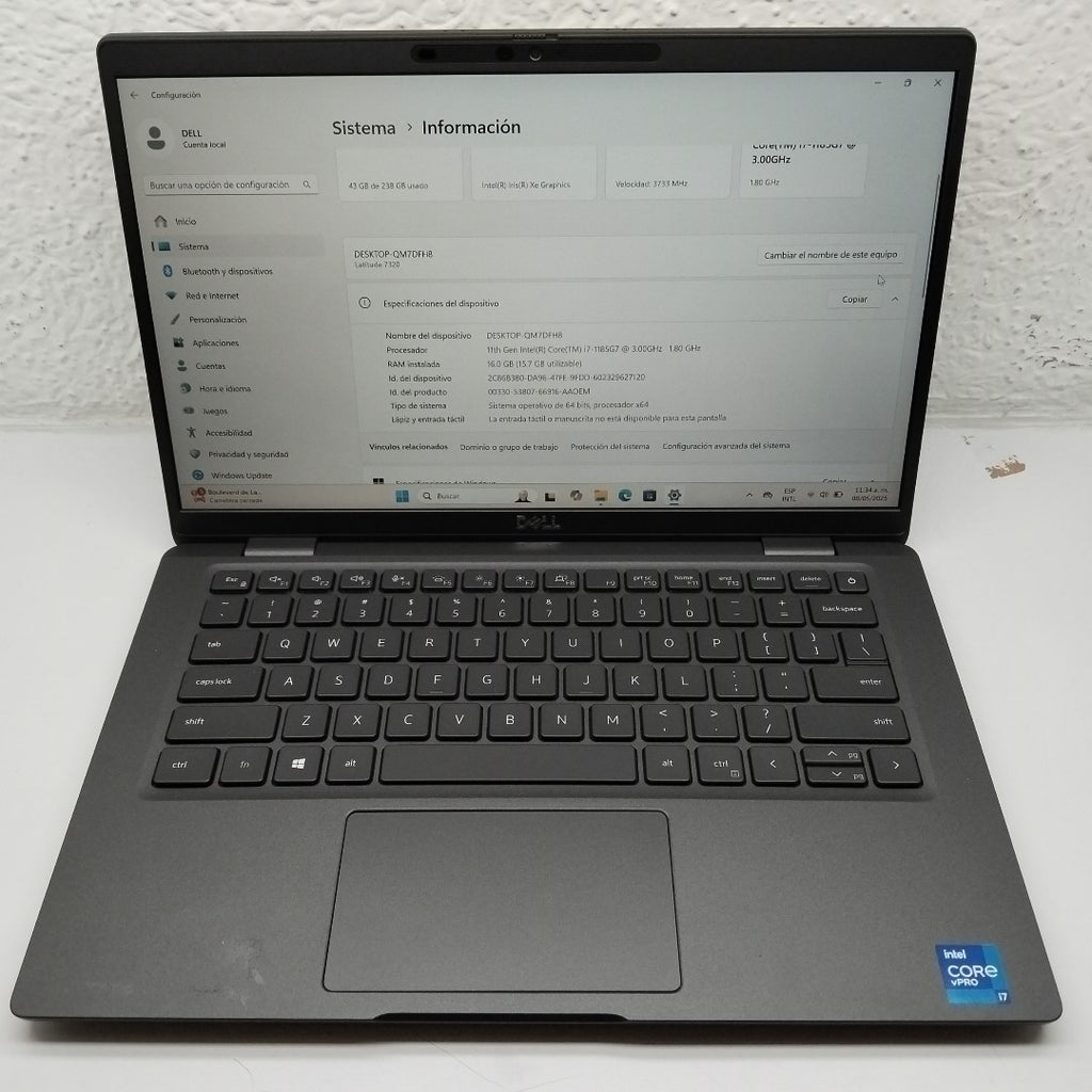 LAPTOP DELL LATITUDE 7430 (2022) 512 GB SSD 16 GB RAM (SEMINUEVO)