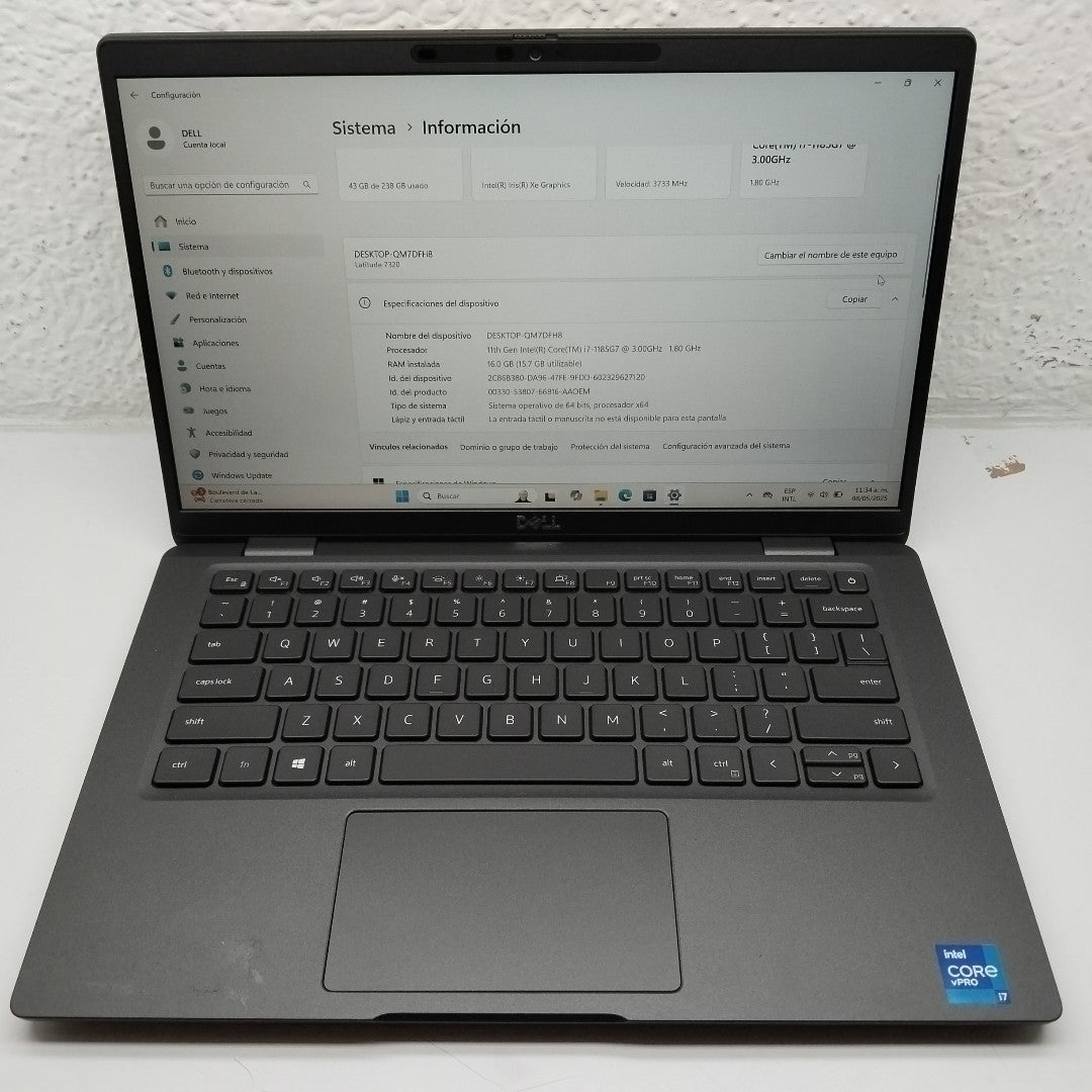 LAPTOP DELL LATITUDE 7430 (2022) 512 GB SSD 16 GB RAM (SEMINUEVO)