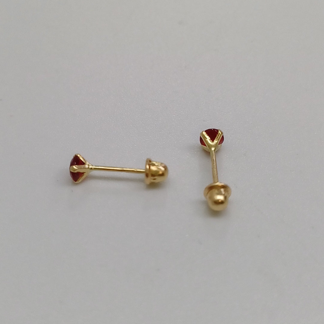 BROQUELES ORO 14K 1 (NUEVO)