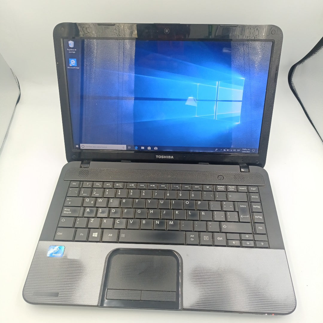 LAPTOP TOSHIBA "TOSHIBA 4GB A 5.9GB RAM, 250GB A 499GB DD" PROCESADOR CELERON, PENTIUM, AMD "4GB A 5.9GB RAM, 250GB A 499GB DD" (SEMINUEVO)