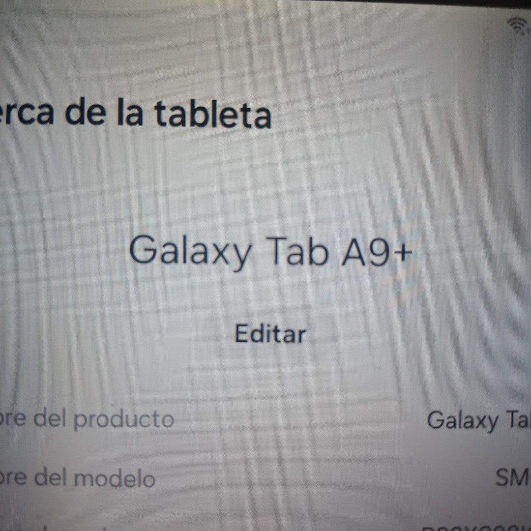 TABLETA SAMSUNG GALAXY TAB A9+ SM-X210 (2023) 128 GB 8 GB RAM (SEMINUEVO)