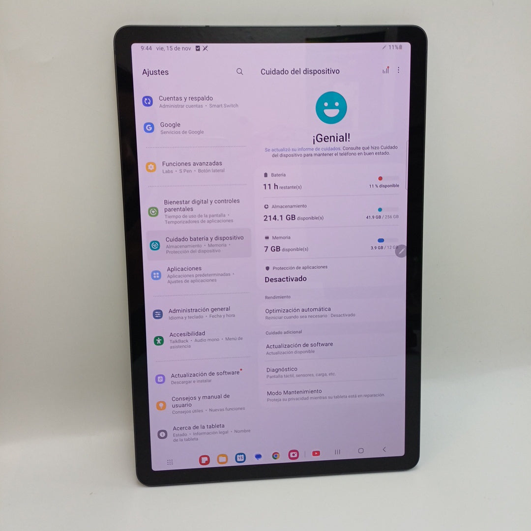 TABLETA SAMSUNG GALAXY TAB S9 SM-X710 (2023) 256 GB 12 GB RAM (SEMINUEVO)