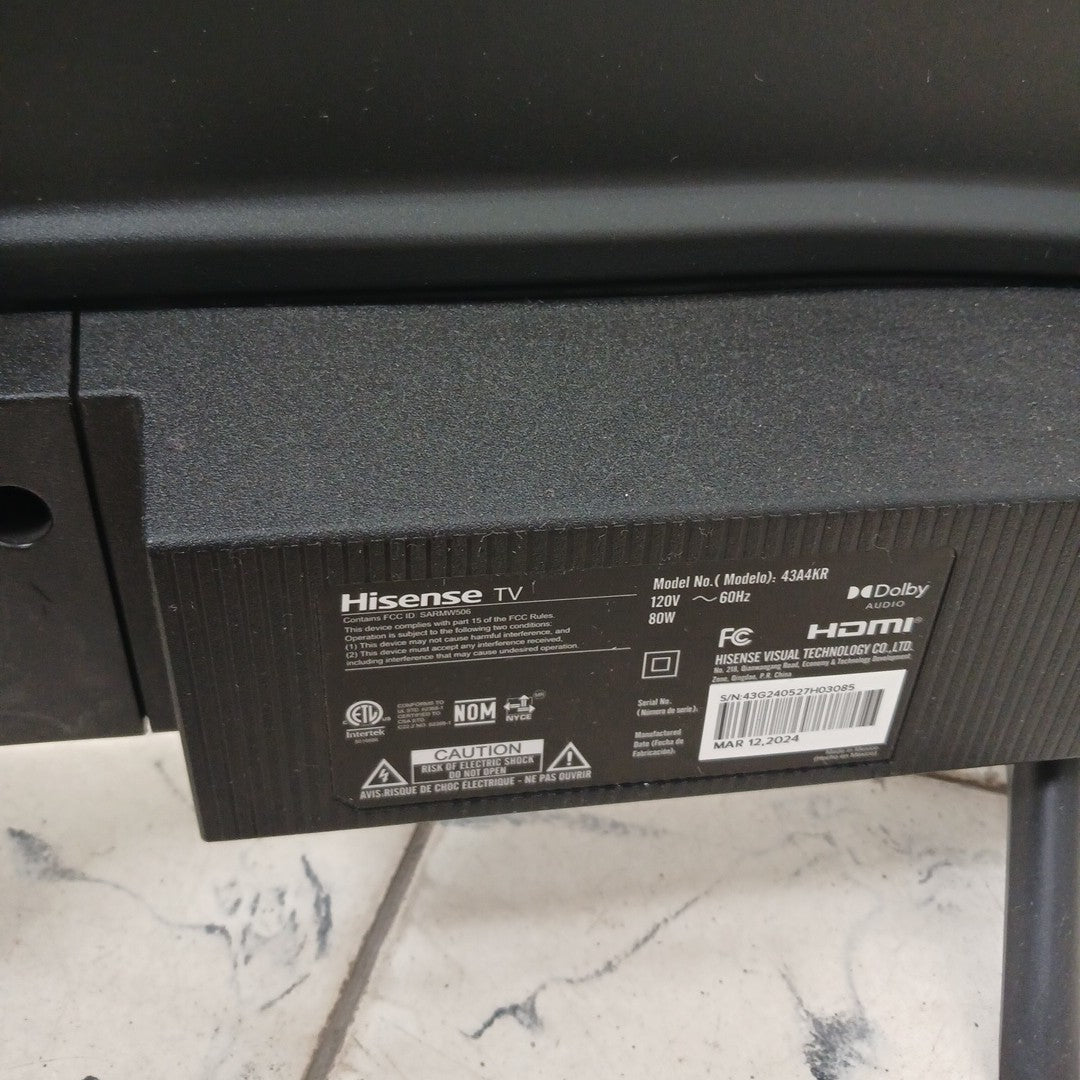 PANTALLA HISENSE 43A4KR 43" LED FULL HD (SEMINUEVO)