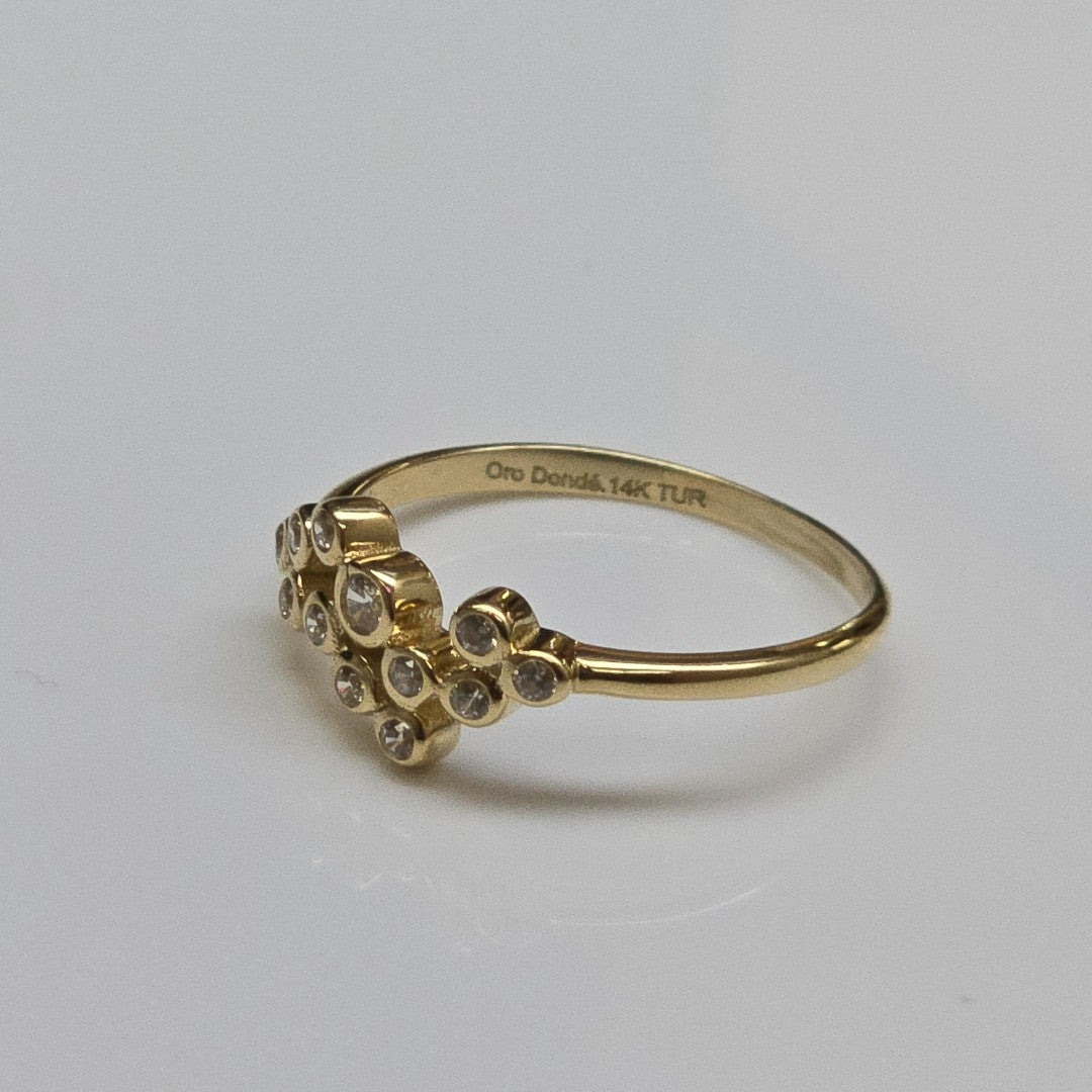 ANILLOS DAMA ORO 14K 1.6 (NUEVO)