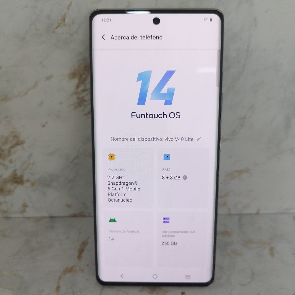 CELULAR VIVO V40 LITE V2341 (2024) 256 GB 8 GB RAM (SEMINUEVO)