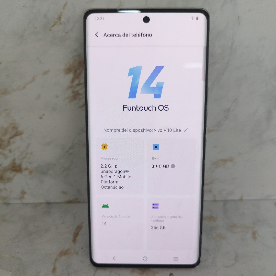 CELULAR VIVO V40 LITE V2341 (2024) 256 GB 8 GB RAM (SEMINUEVO)