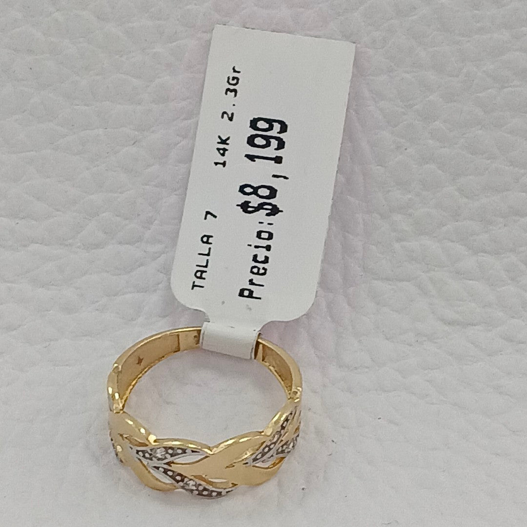ANILLOS DAMA ORO 14K 2.3 (NUEVO)