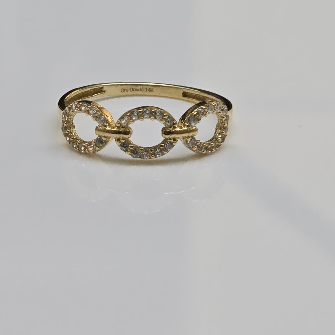 ANILLOS DAMA ORO 14K 1.1 (NUEVO)