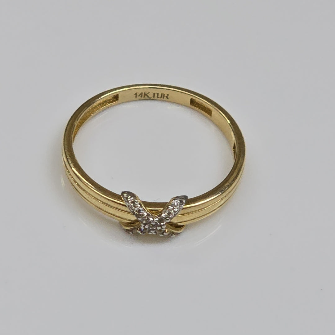 ANILLOS DAMA ORO 14K 1.6 (NUEVO)