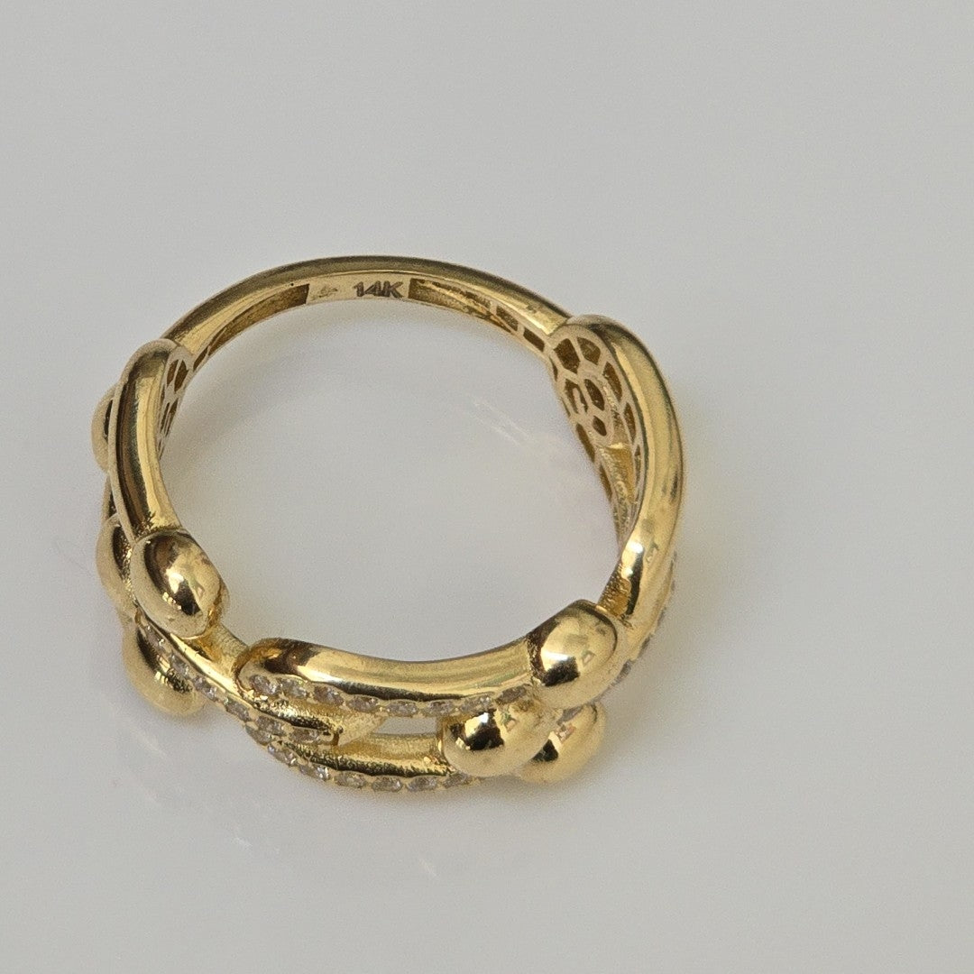 ANILLOS DAMA ORO 14K 2.8 (NUEVO)