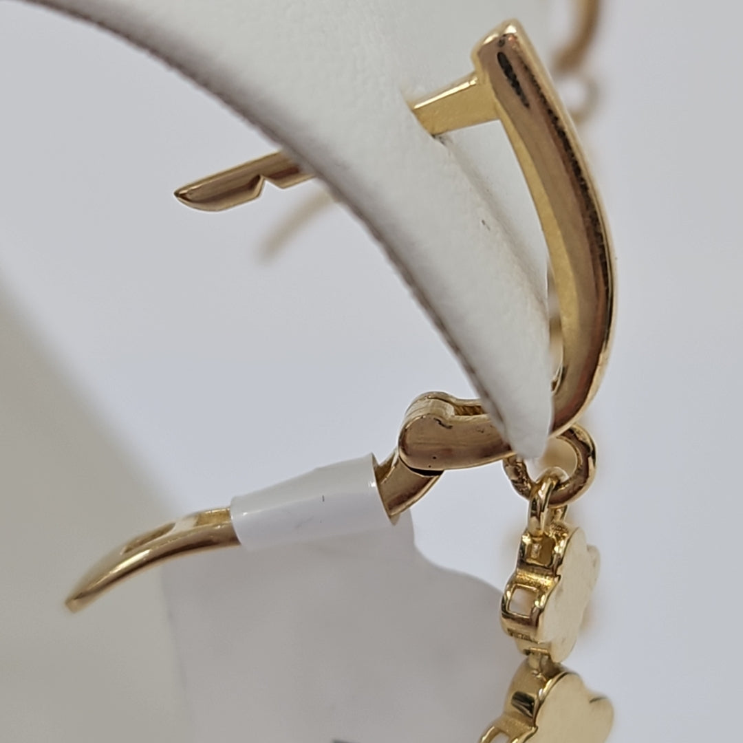 BROQUELES ORO 14K 4.1 (NUEVO)