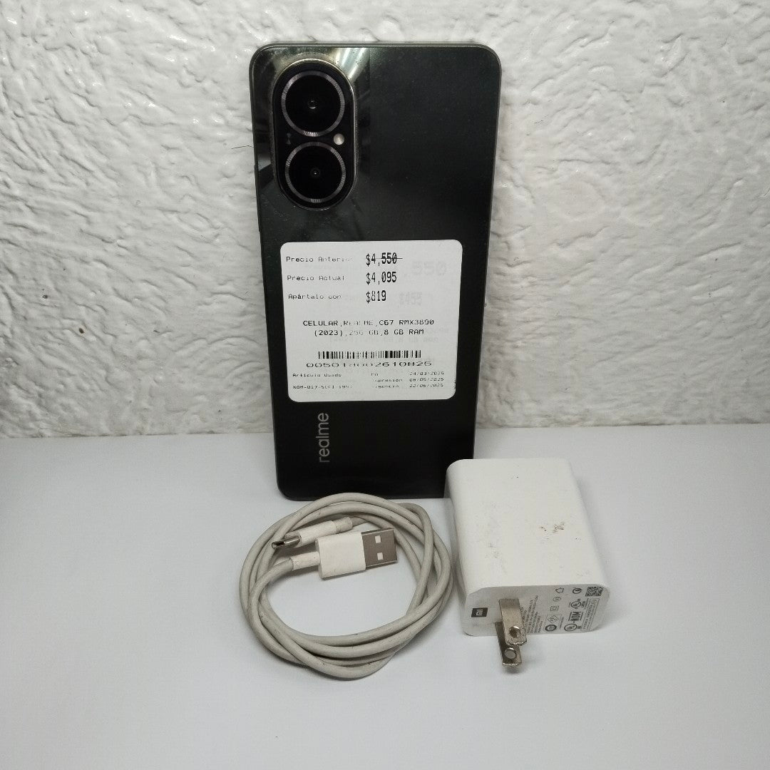 CELULAR REALME C67 RMX3890 (2023) 256 GB 8 GB RAM