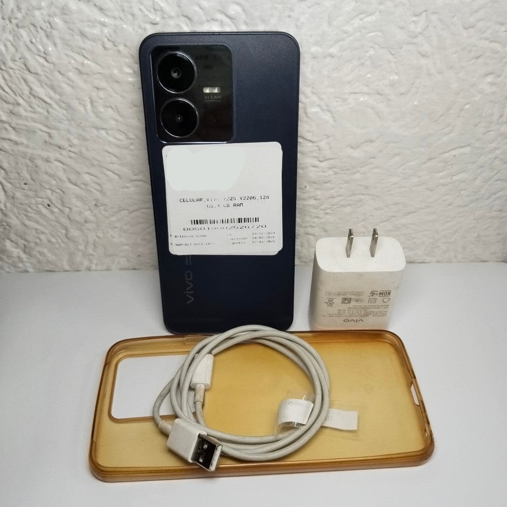 CELULAR VIVO Y22S V2206 128 GB 4 GB RAM (SEMINUEVO)