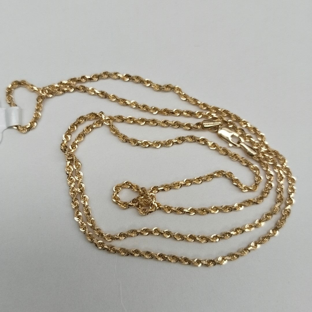 CADENAS TORSAL ORO 14K 7.6 (NUEVO)