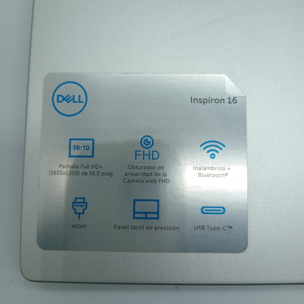 LAPTOP DELL INSPIRON 16 5620 (2022) 512 GB SSD 16 GB RAM (SEMINUEVO)