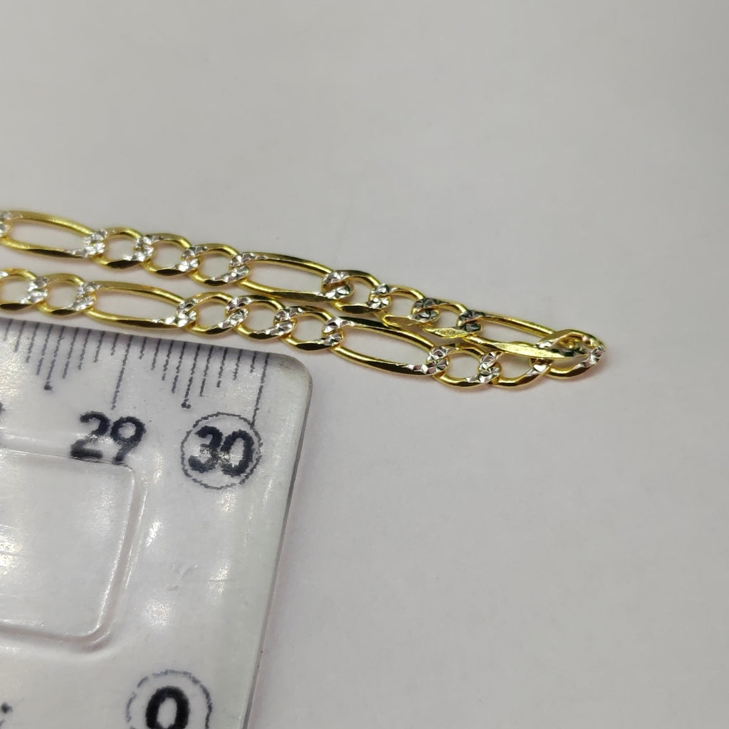 CADENAS CARTIER 3 1 DIAMANTADA ORO 14K 8.8 (NUEVO)