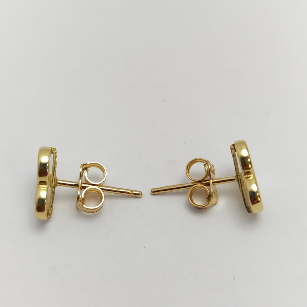 BROQUELES ORO 14K 1.1 (NUEVO)