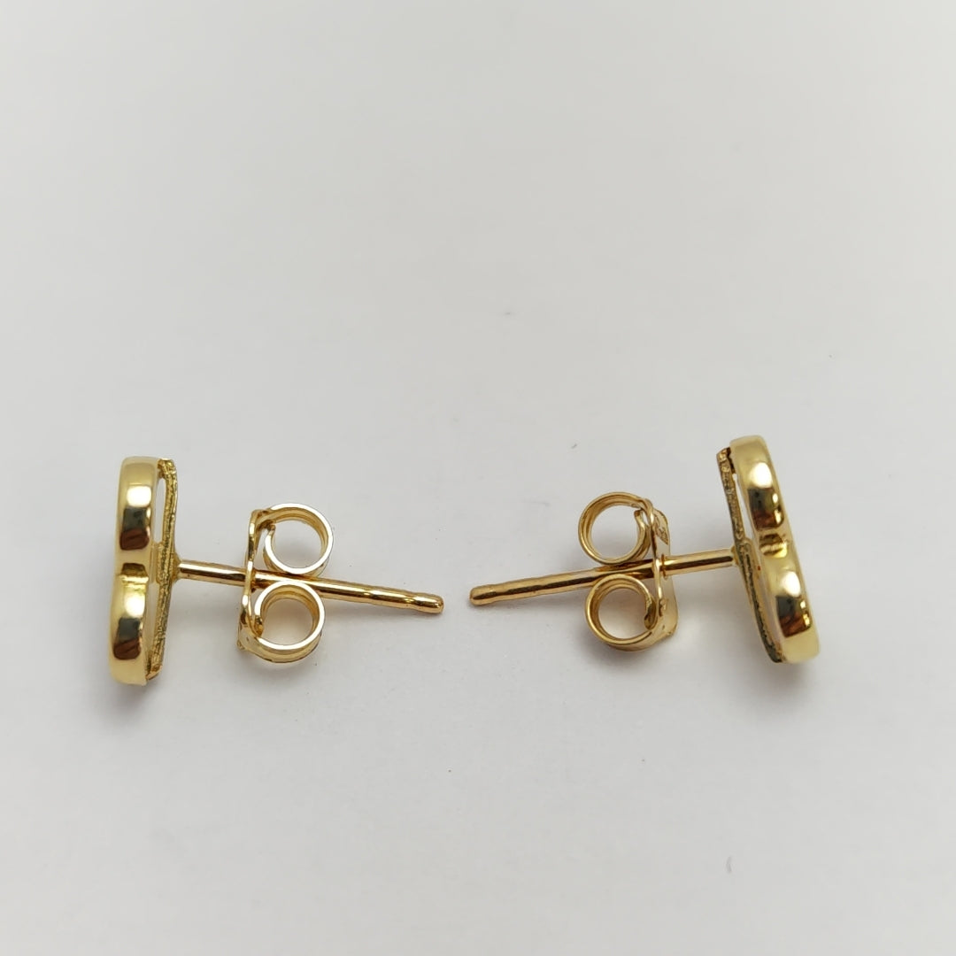 BROQUELES ORO 14K 1.1 (NUEVO)