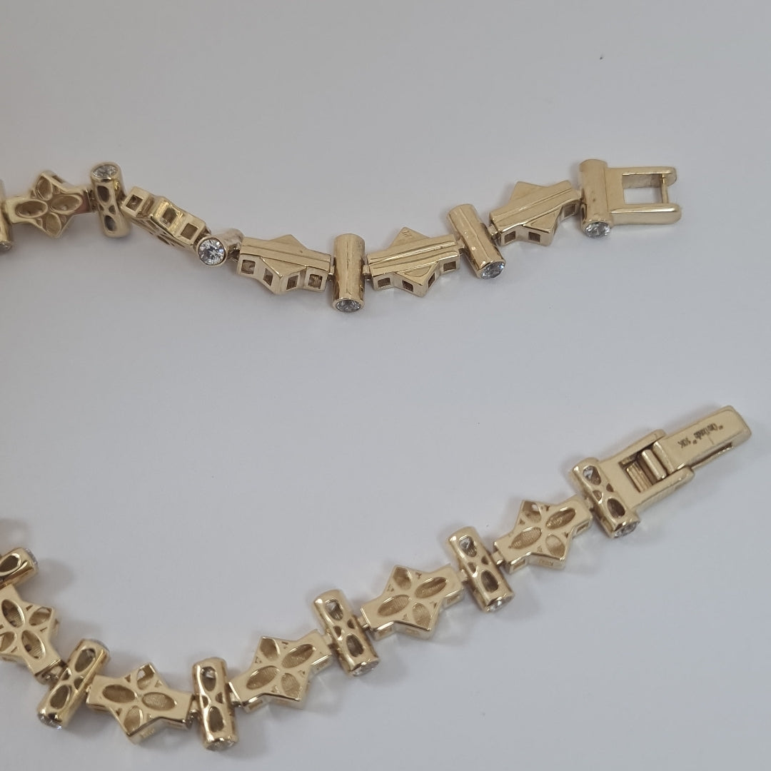 PULSERAS DAMA ORO 10K 9.6 (NUEVO)