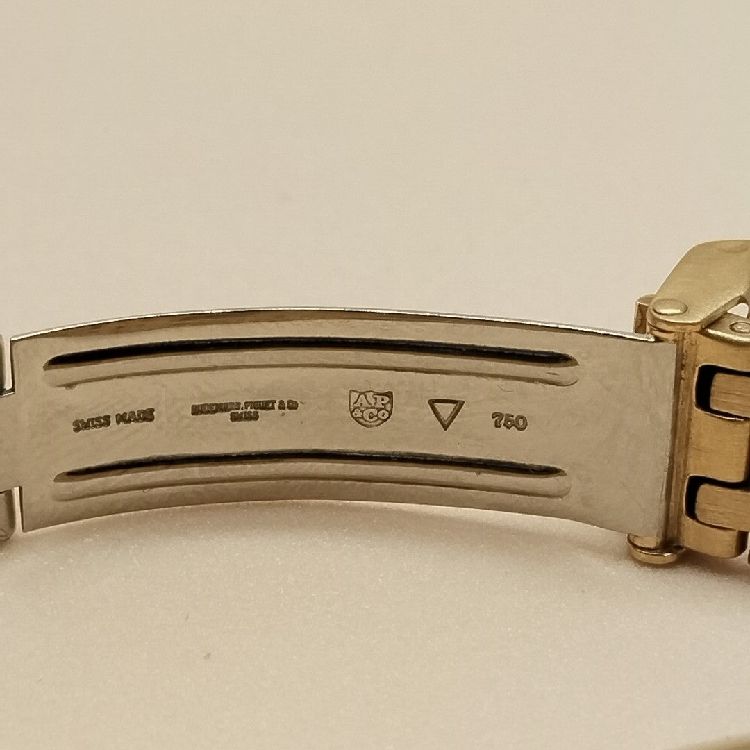 RELOJ CAJA Y PULSO ORO. ORO. 18 K 115.8 GRMS (SEMINUEVO)