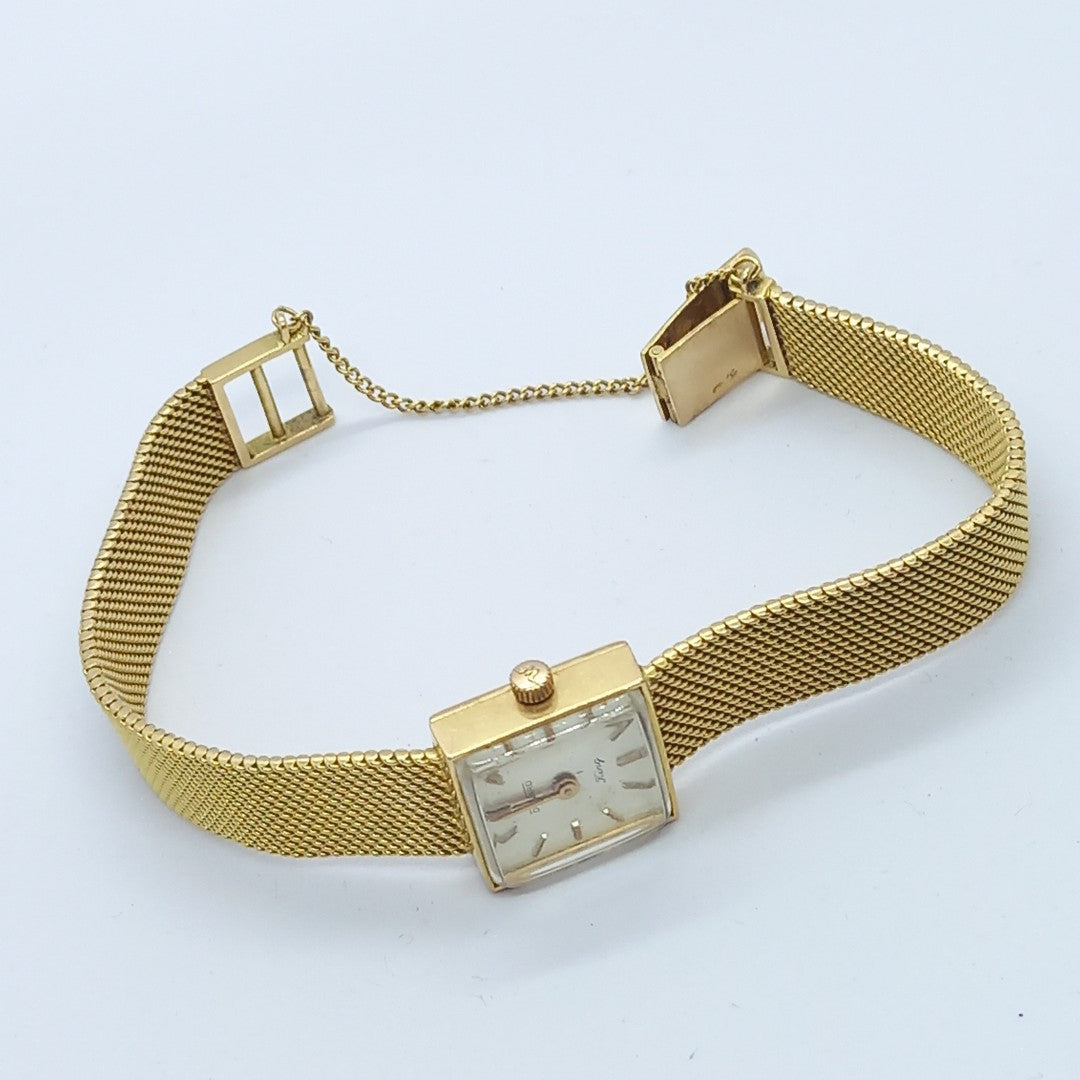 RELOJ CAJA Y PULSO ORO ORO 14 K 36,80 GRMS (SEMINUEVO)