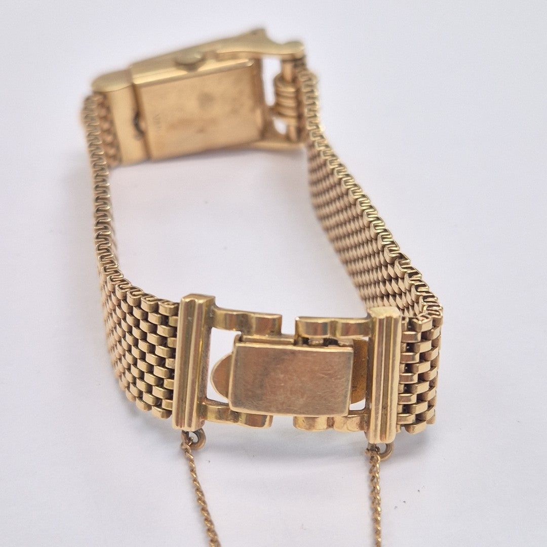 RELOJ CAJA Y PULSO ORO ORO 14 K 49,60 GRMS (SEMINUEVO)