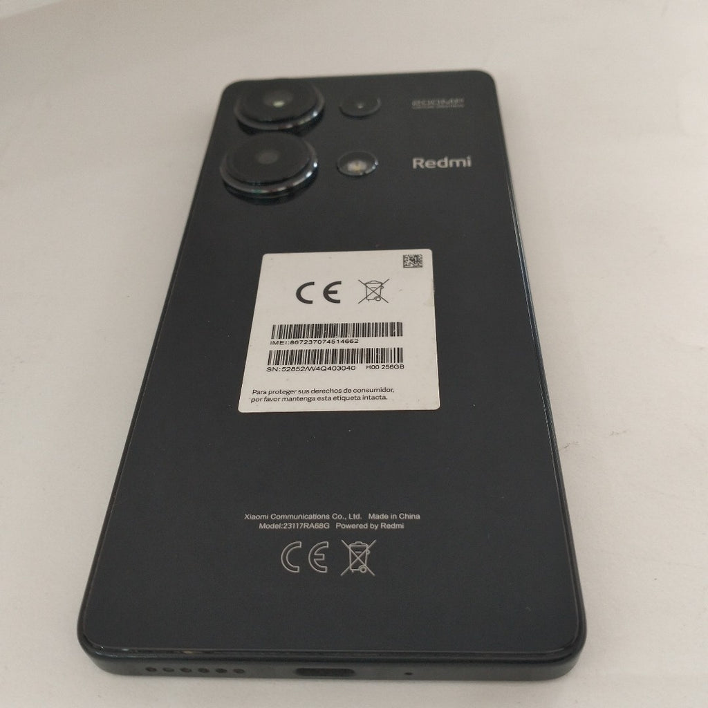 CELULAR XIAOMI REDMI NOTE 13 PRO 23117RA68G (2023) 256 GB 8 GB RAM (SEMINUEVO)