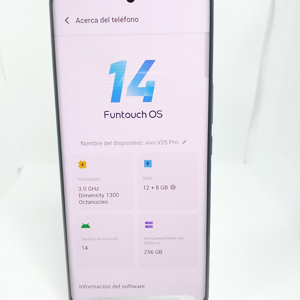 CELULAR VIVO V25 PRO V2158 256 GB 12 GB RAM (SEMINUEVO)