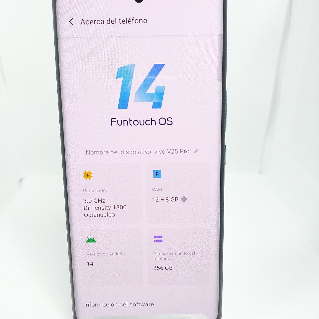 CELULAR VIVO V25 PRO V2158 256 GB 12 GB RAM (SEMINUEVO)