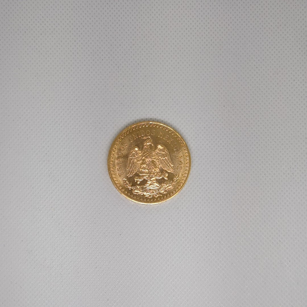 Moneda Centenario Cincuenta Pesos Oro Mexicano 21.6K