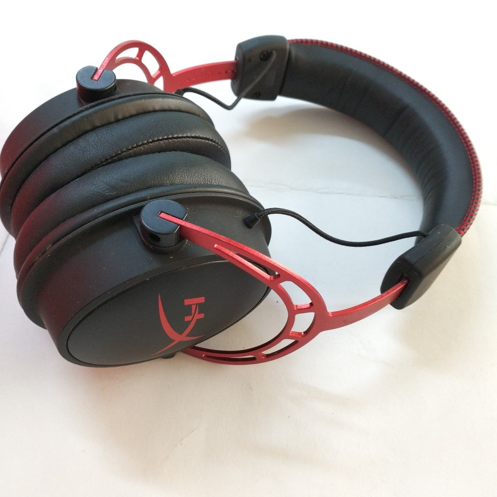 AUDIFONOS HYPERX CLOUD ALPHA HX-HSCA-RD ALAMBRICO OVER EAR (SEMINUEVO)