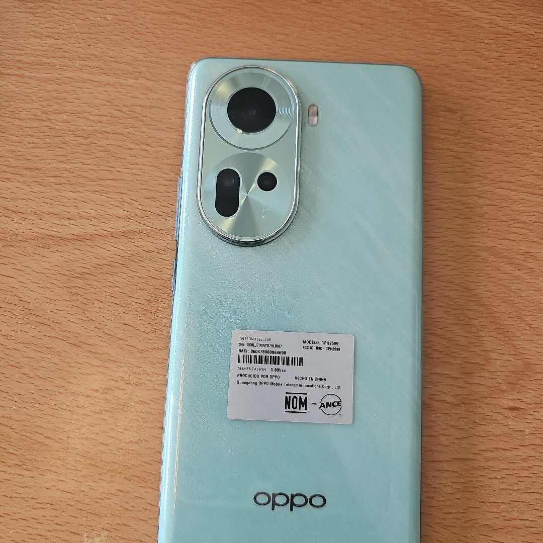 CELULAR OPPO  RENO11 5G CPH2599 (2024) 256 GB 8 GB RAM (SEMINUEVO)