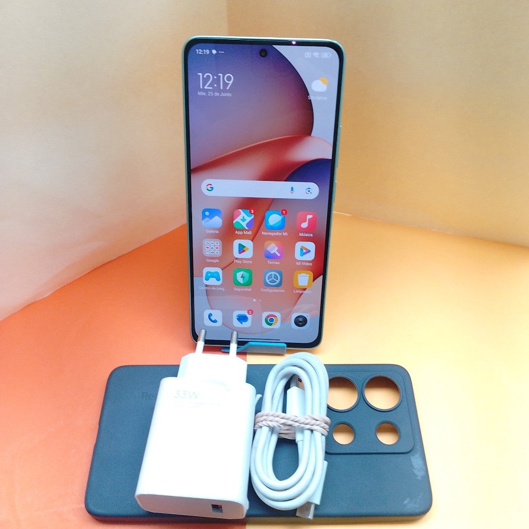 CELULAR XIAOMI REDMI NOTE 13 23129RA5FL (2024) 128 GB 6 GB RAM (SEMINUEVO)