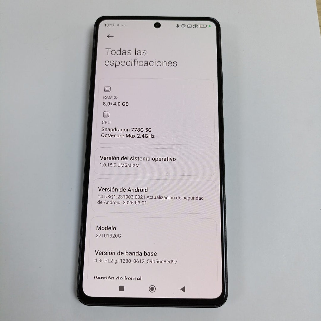 CELULAR XIAOMI POCO X5 PRO 22101320G (2023) 256 GB 8 GB RAM (SEMINUEVO)