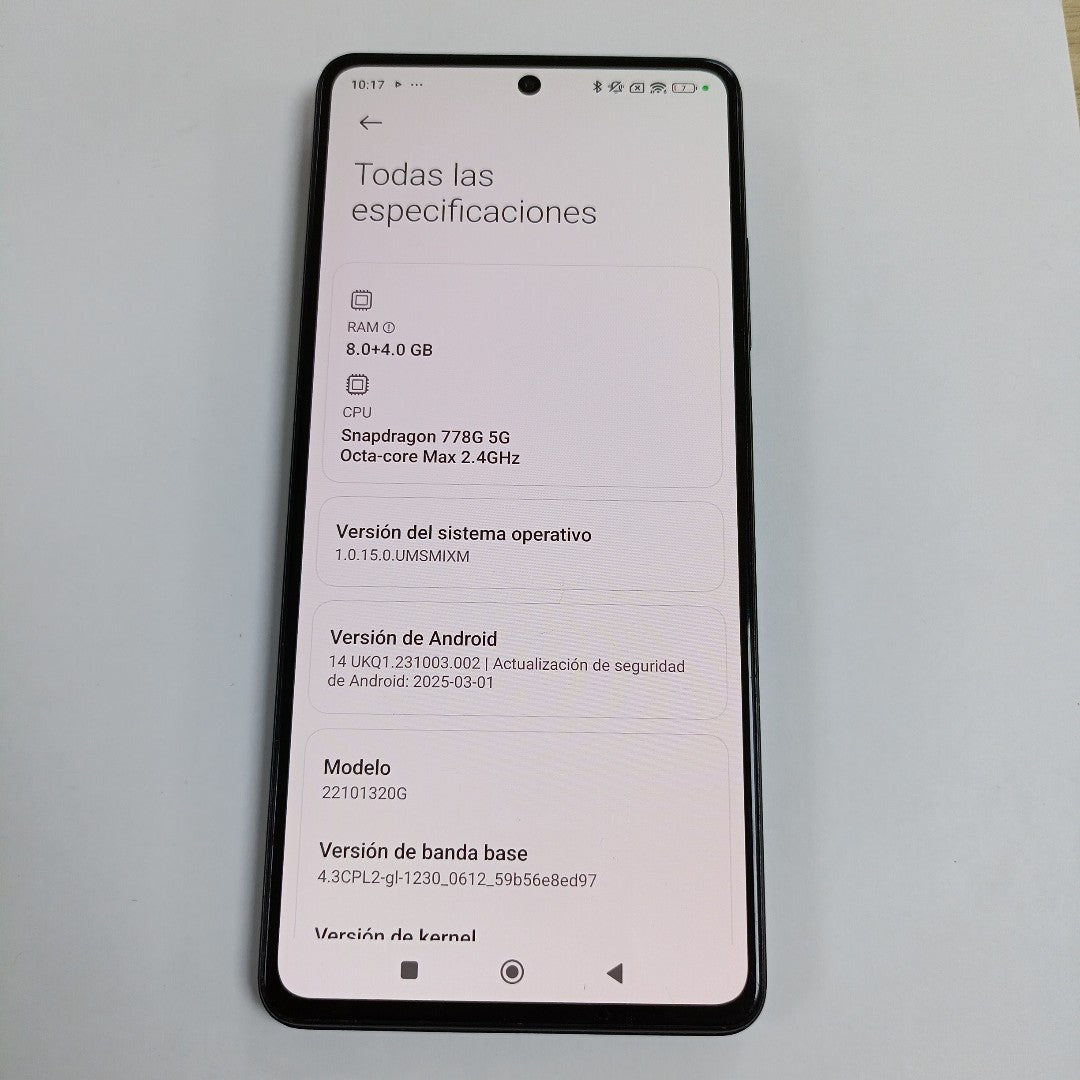 CELULAR XIAOMI POCO X5 PRO 22101320G (2023) 256 GB 8 GB RAM (SEMINUEVO)